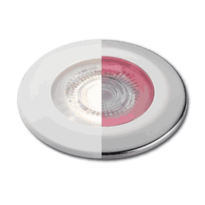 F-19 LED downlight m/Rødt nattlys