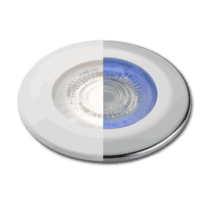 F-19 LED downlight m/Blått nattlys
