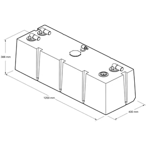 Septiktank Sealand DHT137L