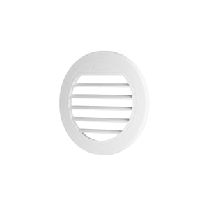 Lokk vridbar åpen 30" hvit 50/60m