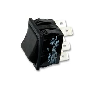 Bryter ON-(ON) 2-POL 16A 22x30mm