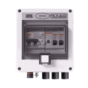 Defa El-Central 230VAC 230V 16A 2 m/bryter