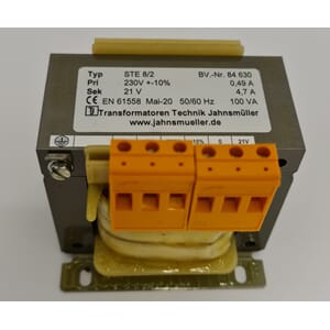 Transformer 230VAC-24VDC 50/60Hz