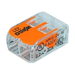 Wago 2 hull, eske à 50stk 0,5-6"