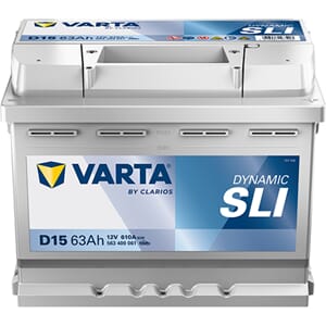 VARTA Silver Dynamic Batteri 12V 63AH 610CCA