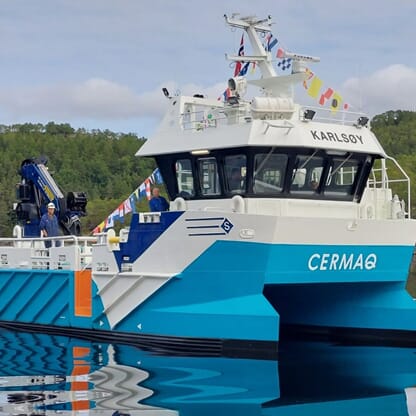 Levering til Sletta Verft "Karlsøy" nybygg nummer 206