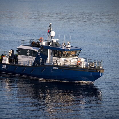 Levering til Fiskeridirektoratets M/S «Eir»