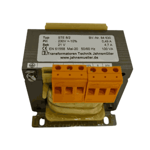 Transformer 230VAC-24VDC 50/60Hz