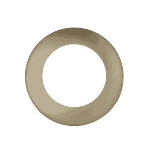 Downlightring matt nikkel for F-19 mini