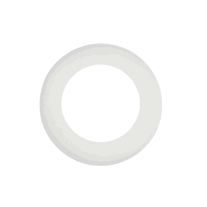 Downlightring hvit for F-19 mini