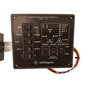 Lanternekontroller SOL 10 12V Glød