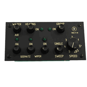 Panel Ocean 3 wipers ( 144mm x 72mm )