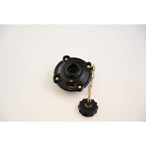 Concentric socket made of plastic