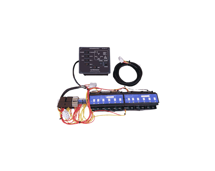 Sikringsskap med lanternekontroller