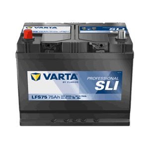 VARTA Fritidsbatteri 12V 75AH 600CCA