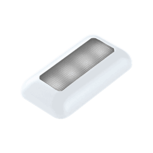 F-5 LED cw Hvit 12V IP65