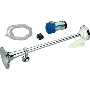 Kompressorhorn 24V forkrommet 117 db