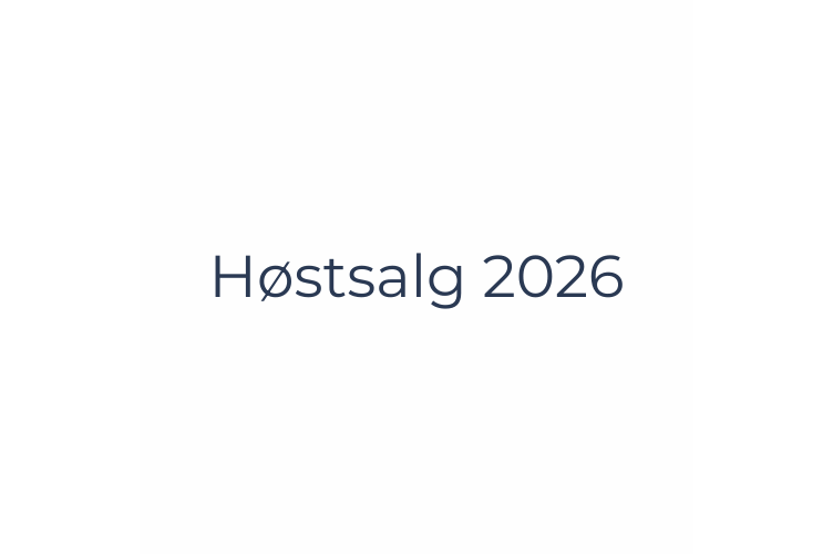 Høstsalg 2026!
