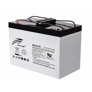 RITAR AGM Deep Cycle Batteri 12V 75AH C10