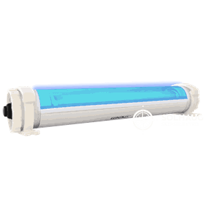 Lysarmatur Rohrlux Blå LED 24-42VDC 18W