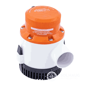 Lensepumpe 24V 4700GPH. 296 L/min