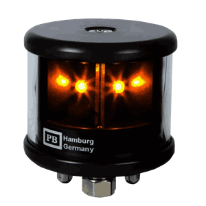 Lanterne PB LED 580 135° 2nm Slep Yellow