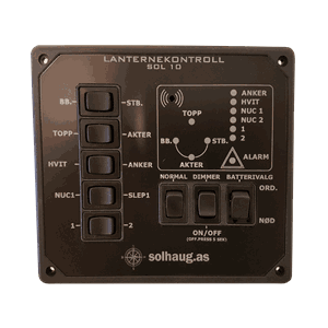 Lanternekontroller SOL 10 24V Glød