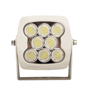 Dekkslys LED NP 608 80W 10-32V bredstrålende IP67